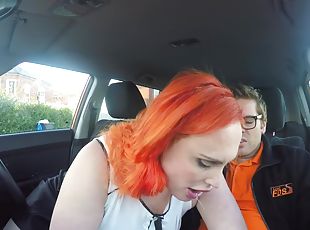 Chloe Davis uses her pussy to get driving license