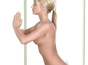 Blonde Sara Underwood Practicing Some Playboy Yoga Totally Naked
