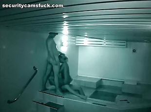 Sexy Girl Getting Fucked In A Threesome In Voyeur Clip