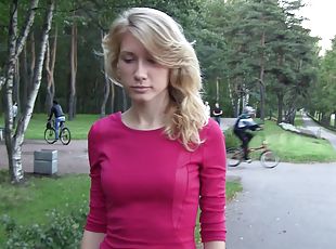 Hardcore sex video with Russian amateur couple Marina and Arthur