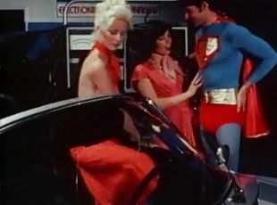 Superman fucks two hot porn legends