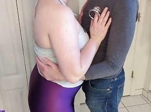 Femdom Hotwife gets Wet Teasing and Locking up Cuck!