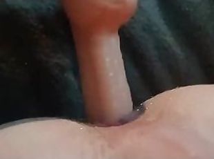 Cute Femboy fucks himself with dildo