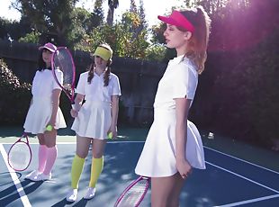 in-afara, sport, hardcore, sex-in-grup, excitat, sex-in-patru, tenis