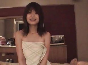 Blowjob from barely legal Japanese teen