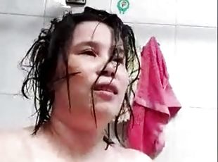 mandi, jenis-pornografi-milf, suami, mandi-shower