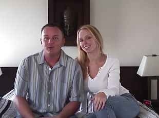 Hot wife records how her husband pounded another woman's pussy