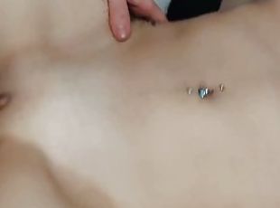 Passionate sex from the first person. I film myself while being fucked by a stranger