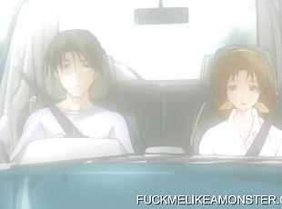 Anime cuteness with an adorable trimmed pussy getting fucked