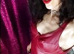 Sweet Lucifer Goddess sensual domination italian mistress sexy brunette femdom pvc fetish findom hot