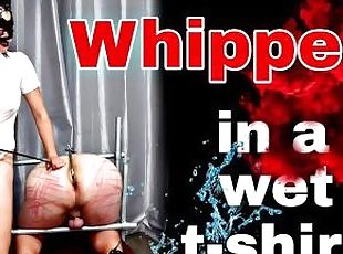 Femdom Wet T Shirt Hard Whipping Spanking Ass Hook Flogging Bondage BDSM Discipline Milf Stepmom
