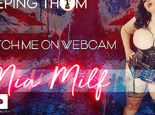 Mia MILF - Watch Me On Webcam - PeepingThom