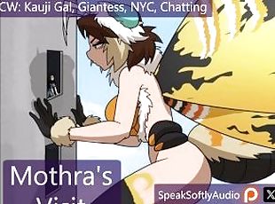 Mothra Giantess Finds A Cute Little Human In New York City F/A