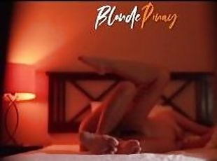 blonde pinay goes all in, side fuck, reverse cowgirl, anal cumshot
