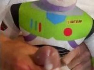 Buzz Lightyear Blows His Cum Load For You!