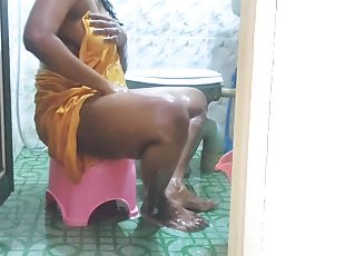 Indian Tamil Big Ass Girl Bathing And Quick Sex With Neighbour Surprisingly Desi Girl