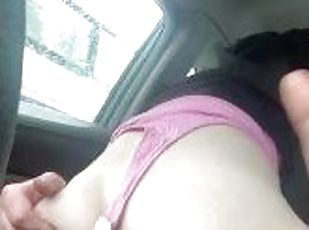 Riding me in car !! HOT
