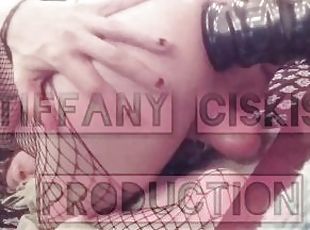 Best Ass On The Internet Tiffany Ciskiss Fucking Firm Little Ass On Xxl Ribbed Dildo