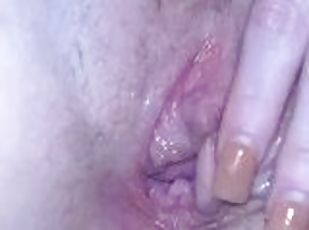 mastürbasyon-masturbation, boşalma, amcık-pussy, amatör, olgun, vajinadan-sızan-sperm, beyaz